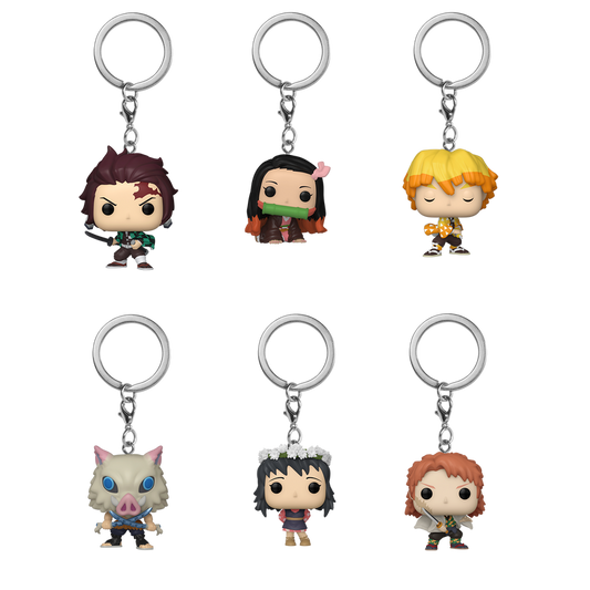 Pop! Mystery Keychain - Demon Slayer S1