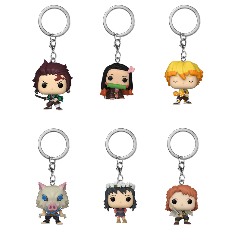 Pop! Mystery Keychain - Demon Slayer S1