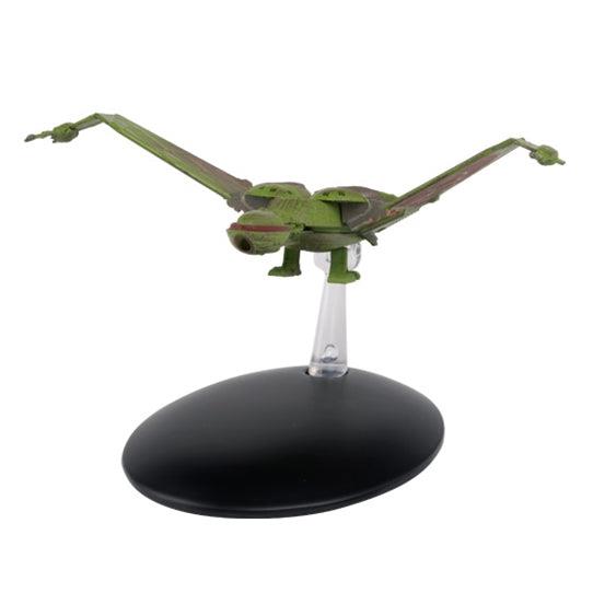 Klingon Bird-of-Prey (Landed Position) BONUS ISSUE Model Diecast Ship Window Boxed (Eaglemoss / Star Trek), rear view
