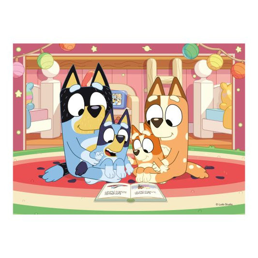 Bluey 4 in a Box Jigsaw Puzzles Jigsaw Puzzles
