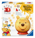 Winnie the Pooh with Ears 3D Puzzle Ball, 72pc - Image