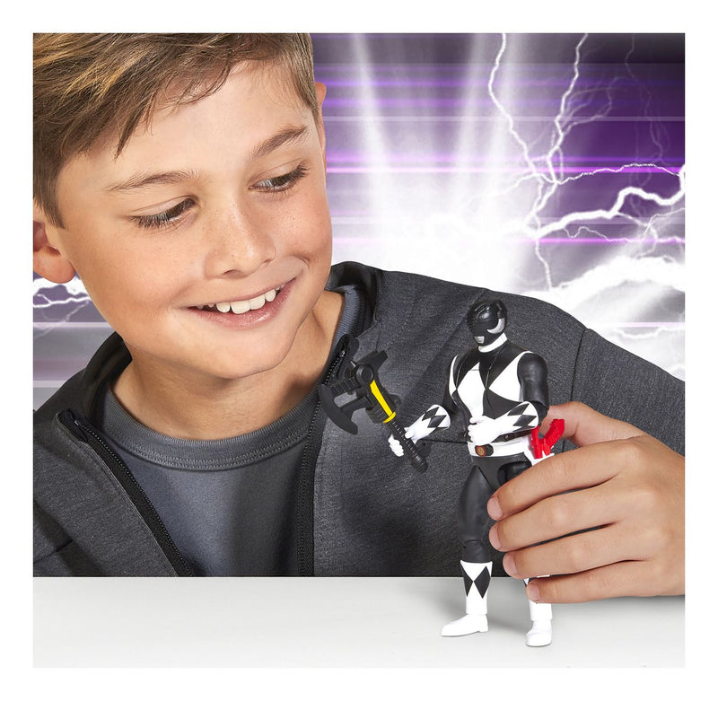 Mighty Morphin Power Rangers Auto Morphin Black Ranger - Image
