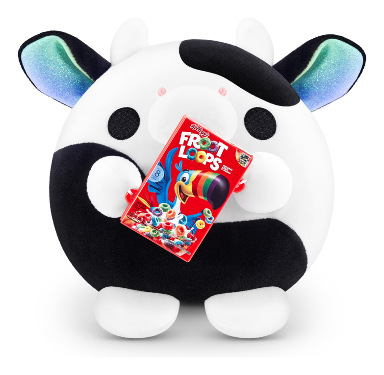 Snackles Medium Cow Series 1 Plush - Image