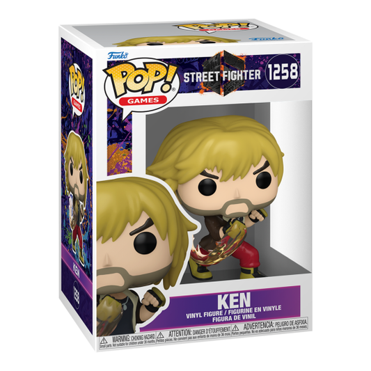 Street Fighter 6 - Ken Funko Pop! Vinyl Figure