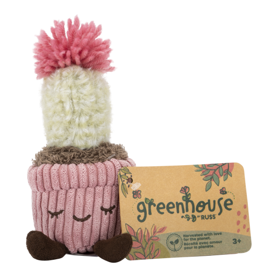 Plush - 6in Greenhouse Corduroy Plants Recycled