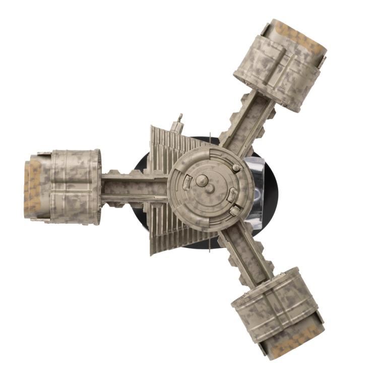 Ty'Gokor Orbital Station Model Diecast Ship SPECIAL ISSUE (Eaglemoss / Star Trek), side angle