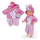 Baby Born Outfit Unicorn 43cm