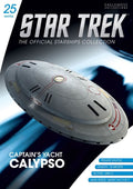 Captain’s Yacht Calypso Shuttlecraft Model Die Cast Ship (Eaglemoss / Star Trek), side angle