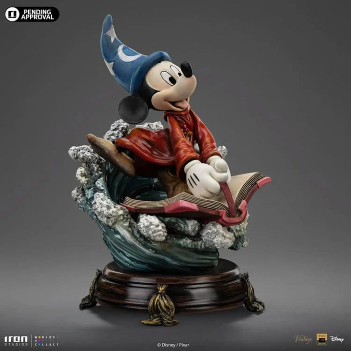 Iron Studios Disney Fantasia Sorcerer Mickey 1/10 Deluxe Art Scale Limited Edition Statue