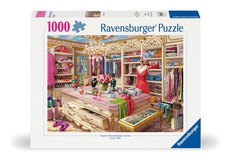 The Coveted Closet 1000 Piece Jigsaw Puzzle