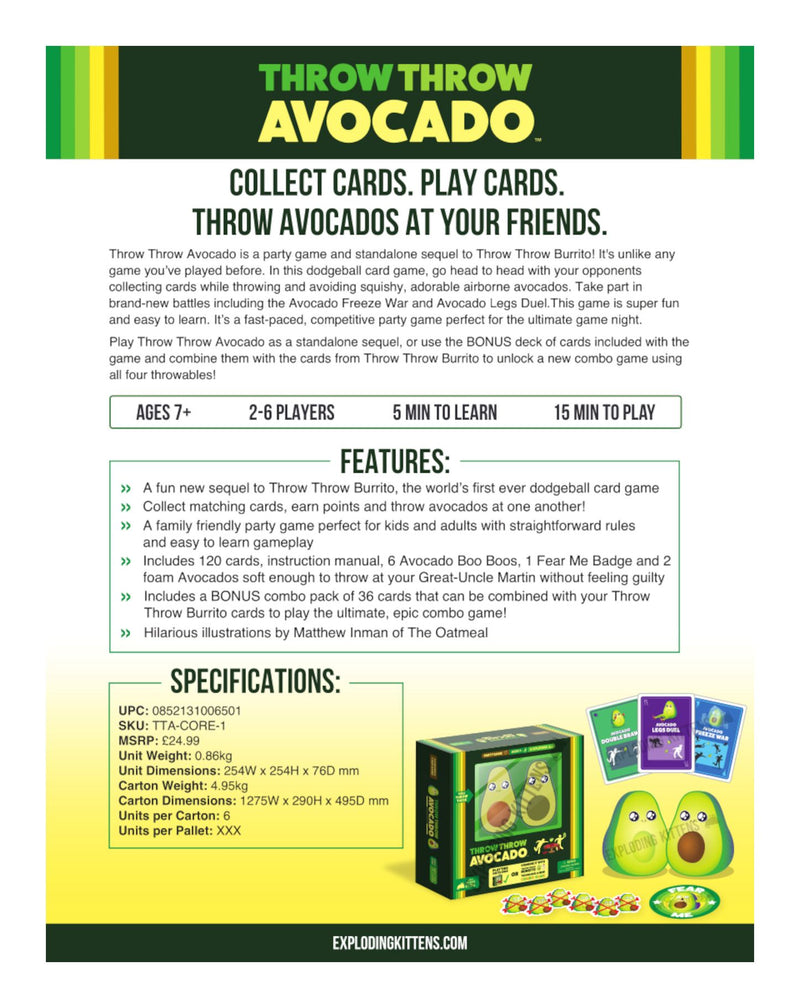 Throw Throw Avocado - Image