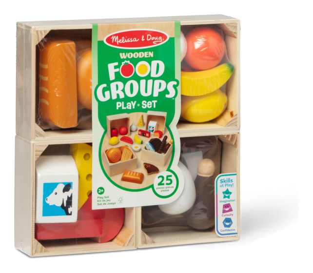 Melissa & Doug Wooden Food Groups