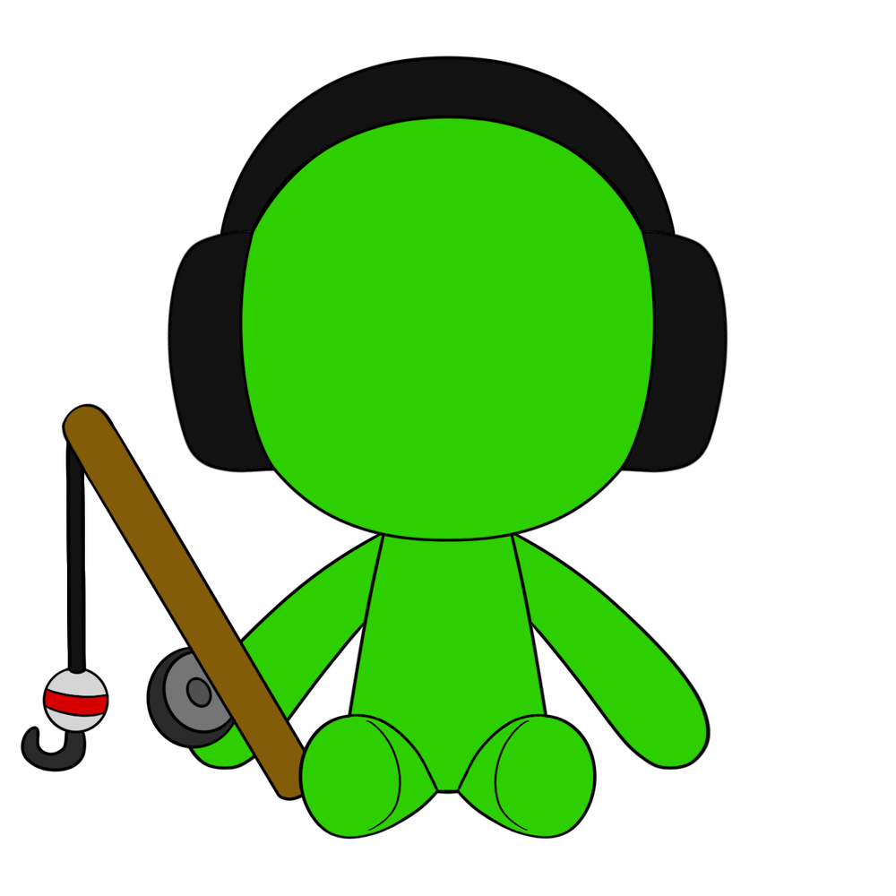 Youtooz Official Alan Becker Green 9" Plush