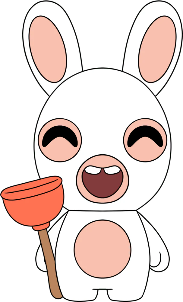 Youtooz Raving Rabbids Rabbids Plunger 9