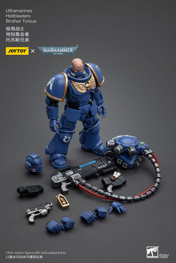 Warhammer 40K 1/18 Scale Ultramarines Hellblasters Brother Torsus