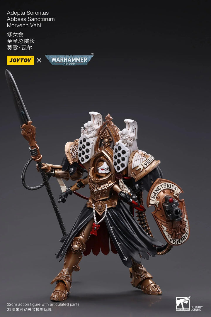 Warhammer 40,000 Adepta Sororitas Abbess Sanctorum Morvenn Vahl 1/18 Scale Action Figure