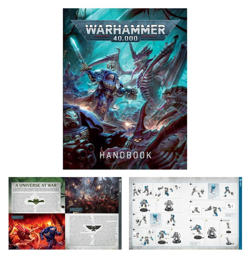 WARHAMMER 40000: INTRODUCTORY SET, side angle