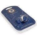 Chelsea FC Silver Plated Crest Ring Large, alternate view