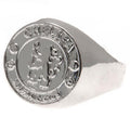 Chelsea FC Silver Plated Crest Ring Medium collectible from Infinity Collectibles 2026