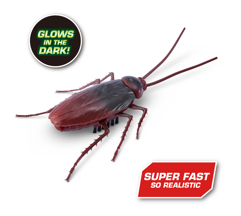 Robo Alive Crawling Cockroach Glow in the Dark - Image