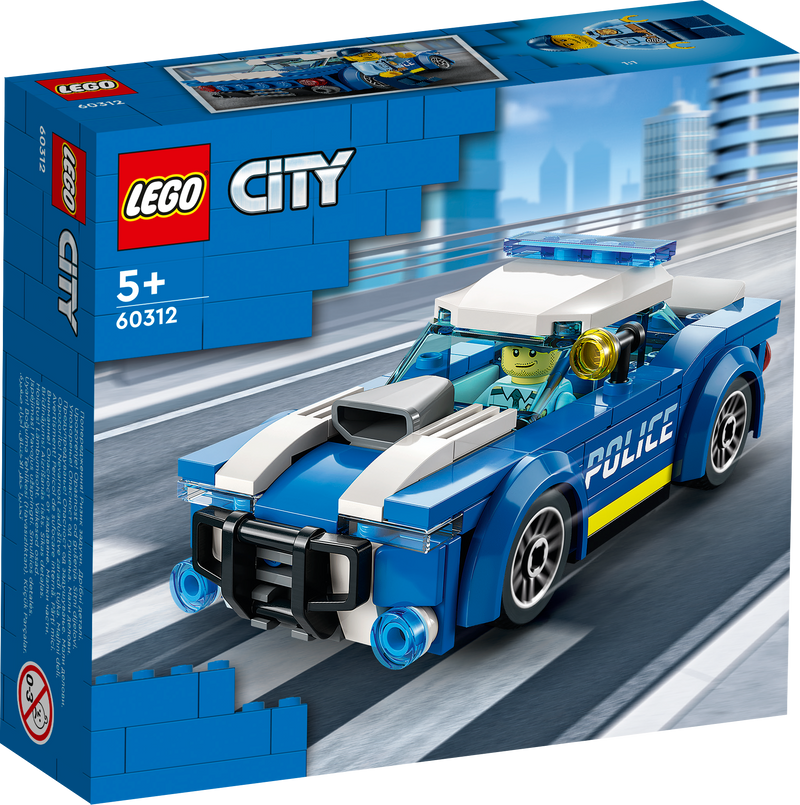 Lego City 60312 Police Car Buildable Toy Playset for Ages 5 and Up collectible from Curious Minds