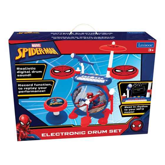 My Rock Band Spider-Man Electronic Drums With Seat