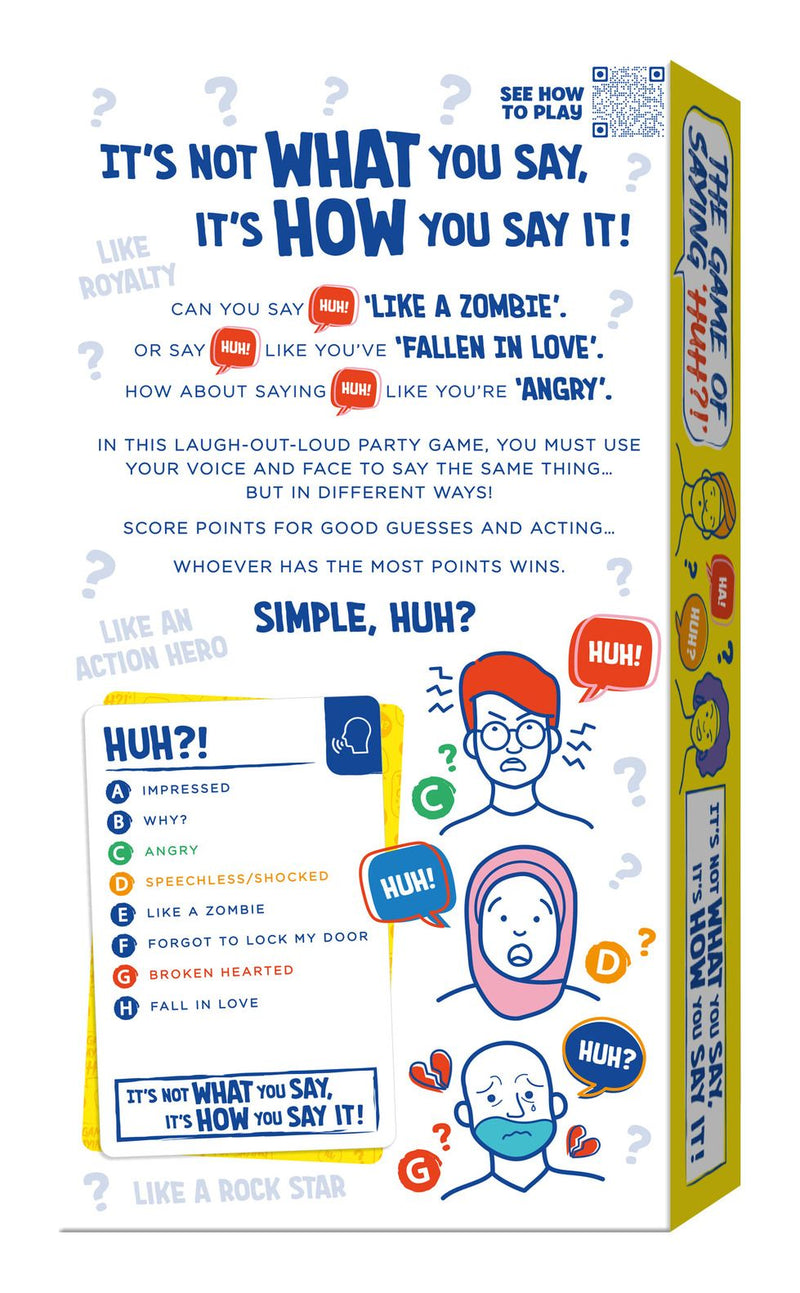 The Game of Saying Huh - Image