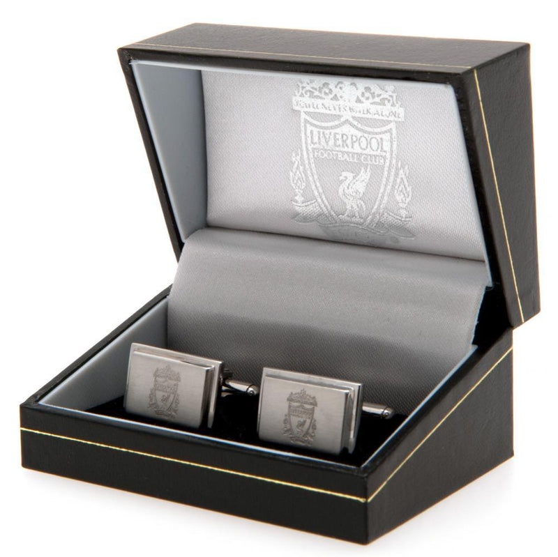 Liverpool FC Stainless Steel Cufflinks, alternate view