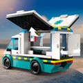 Lego City 60451 Emergency Ambulance Playset for Ages 5 and Up, close-up detail