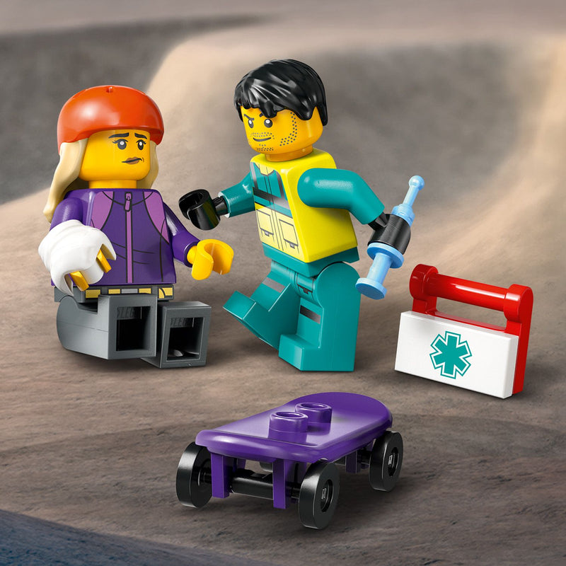 Lego City 60451 Emergency Ambulance Playset for Ages 5 and Up, packaging shot