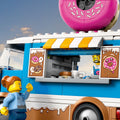 Lego City 60452 Doughnut Truck Buildable Toy Playset for Ages 5 and Up, rear view