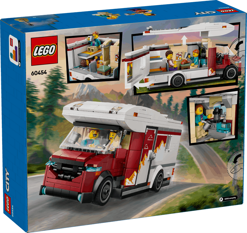 Lego City 60454 Holiday Adventure Camper Van Playset for Ages 6 and Up, additional view