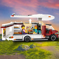 Lego City 60454 Holiday Adventure Camper Van Playset for Ages 6 and Up, close-up detail