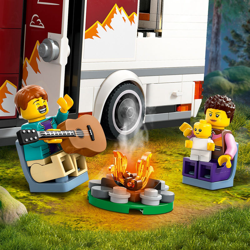 Lego City 60454 Holiday Adventure Camper Van Playset for Ages 6 and Up, packaging shot