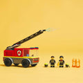 Lego City 60463 Fire Ladder Truck Buildable Playset for Ages 4 and Up, alternate view