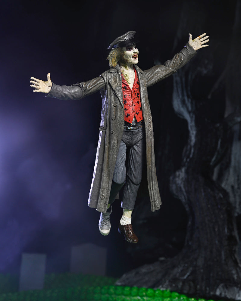 Beetlejuice (1988) Tour Guide Bio-Exorcist Ultimate 7" Scale Action Figure side angle