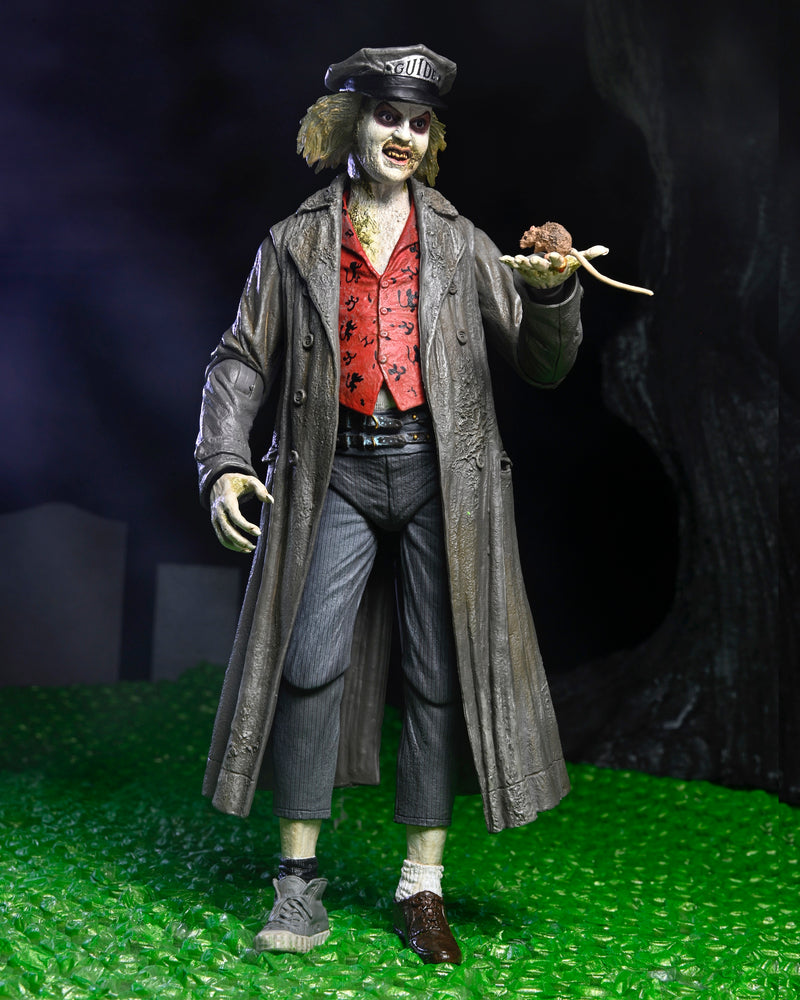 Beetlejuice (1988) Tour Guide Bio-Exorcist Ultimate 7" Scale Action Figure packaging view