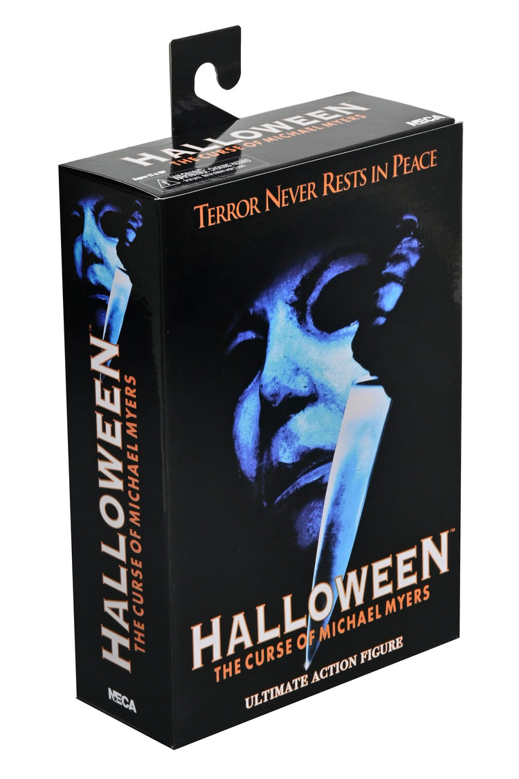 Halloween 6: Michael Myers Curse of Michael Myers NECA Ultimate 7 Scale Action Figure, packaging shot