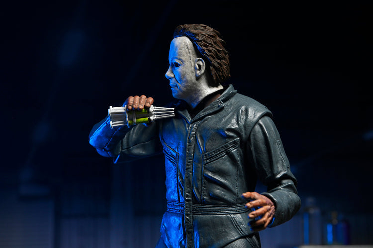 Halloween 6: Michael Myers Curse of Michael Myers NECA Ultimate 7 Scale Action Figure, close-up detail