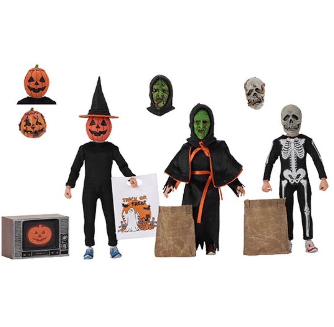 Halloween 3 Season Of The Witch 8" Scale Clothed Figure 3 Pack