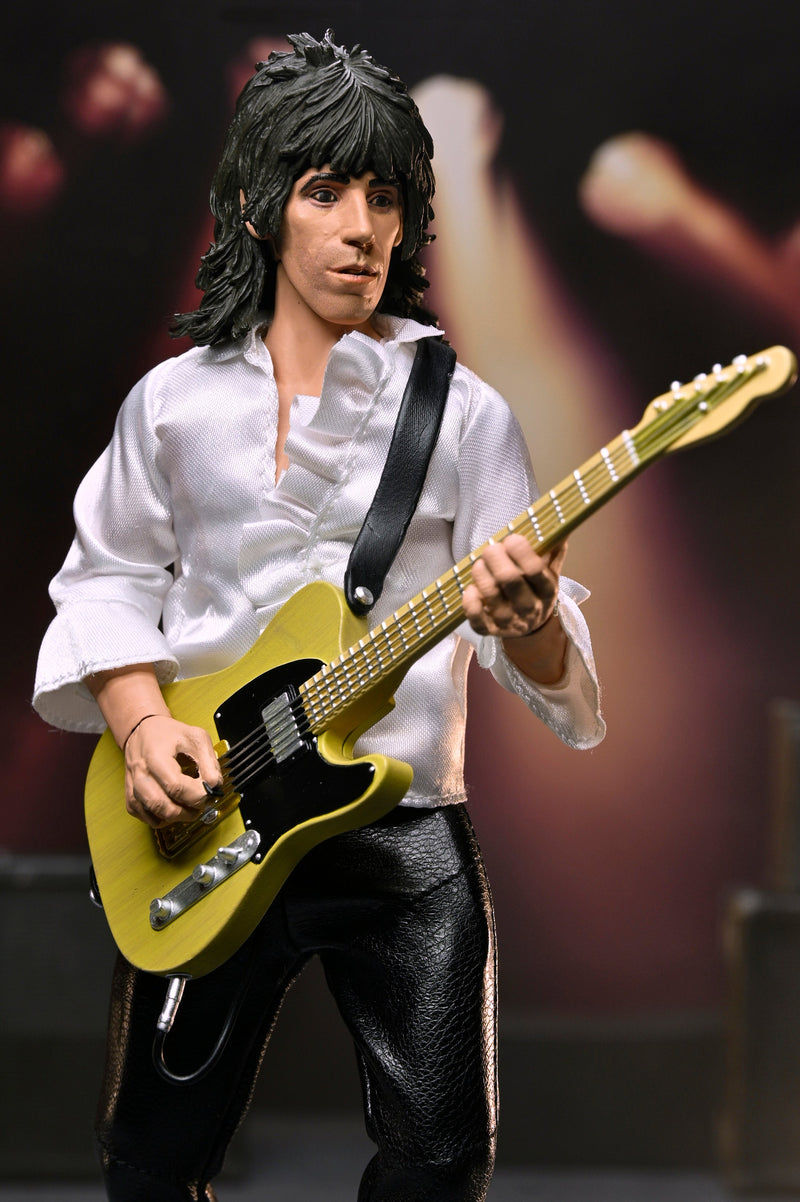 Keith Richards 1975 8 inch action figure detail with accessories