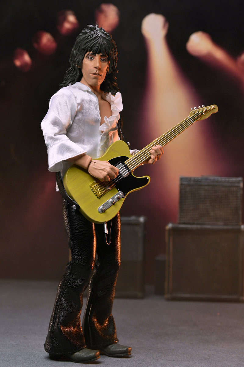 Keith Richards 1975 action figure interchangeable faceplate detail