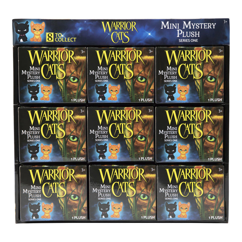 Warrior Cats Mini Mystery Plush S2 (Case of 9)