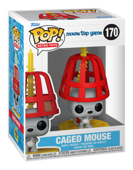 Pop! Vinyl Hasbro Games Mouse Trap Caged Mouse