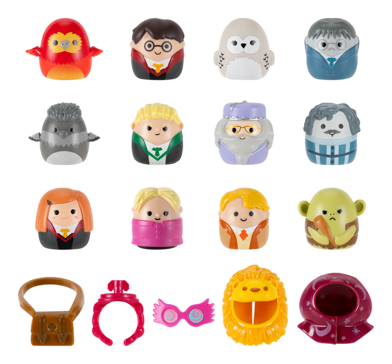 Squish-a-longs Harry Potter 12 Figure Pack Style 1 Wave 1 - Image