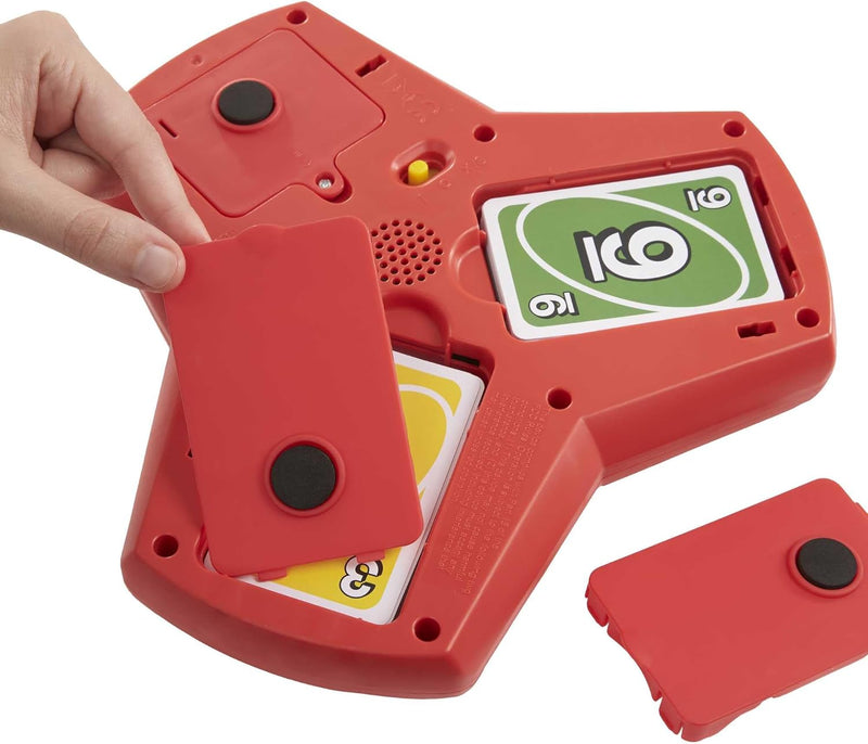 UNO Triple Play Card Game, rear view