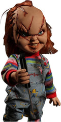 Chucky Scarred Face 15 MDS Mega Scale Figure With Sound, rear view