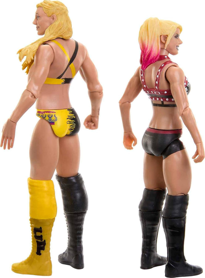 WWE Championship Showdown Figures Action Figure Pack (Charlotte Flair vs Alexa Bliss)