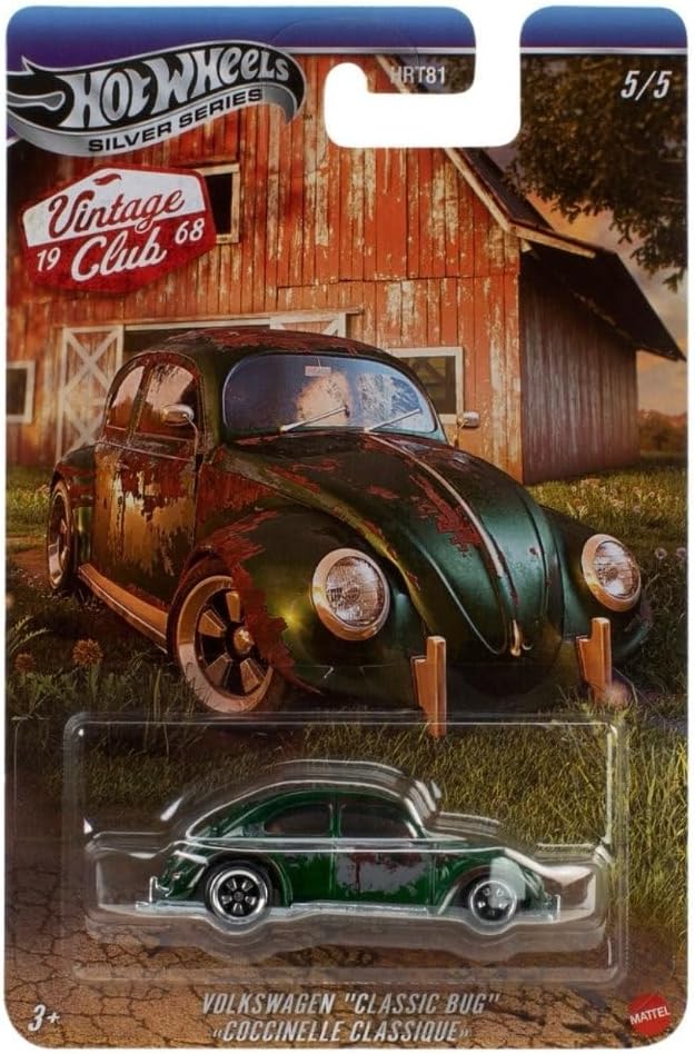 Hot Wheels Silver Series Vintage Club Volkswagen Classic Bug