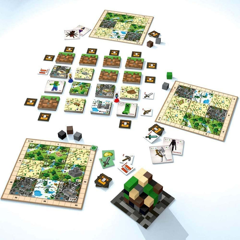 Ravensburger Minecraft Builders & Biomes Strategy Board Game, additional view